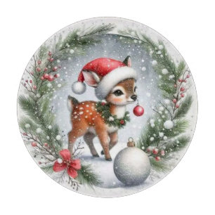 Reindeer Schneidebrett