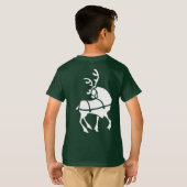 Reindeer Shirt Weihnachts Weihnachtskid's T - Shir (Schwarz voll)