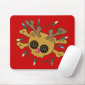 Reindeer Skull Mousepad (Mit Mouse)