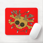 Reindeer Skull Mousepad (Mit Mouse)