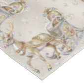 Reindeer Sleigh Holiday Tablecloth Tischdecke (Schrägansicht)
