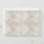 Reindeer Sleigh Weihnachts-Party Einladung (Rückseite)