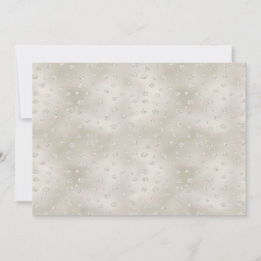 Reindeer Sleigh Weihnachts-Party Einladung (Rückseite)