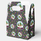 Reindeer Snow Globes Geschenkschachtel (Geöffnet)