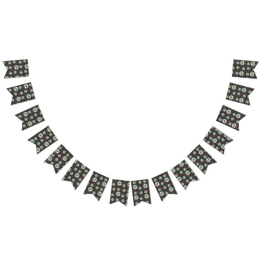 Reindeer Snow Globes Wimpelkette (Alle)