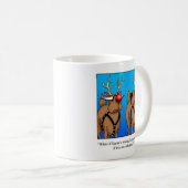 Reindeer Spaß Coffee Tasse Geschenk (VorderseiteRechts)