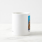 Reindeer Spaß Coffee Tasse Geschenk (Mittel)