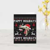 Reindeer Speculum Obgyn Nurse Ugly Christmas Obste Karte (Gelbe Blume)