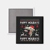 Reindeer Speculum Obgyn Nurse Ugly Christmas Obste Magnet (Vorderseite/Rückseite)