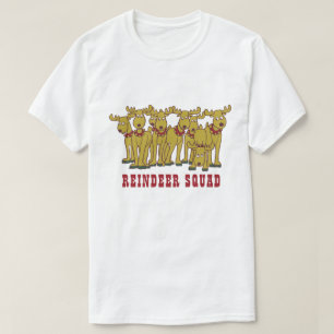 Reindeer Squad Niedlich Funny Christmas Goals T-Shirt