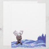 Reindeer Stationery (Vorne/Hinten)