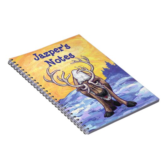 Reindeer Stationery Notizblock (Rechte Seite)