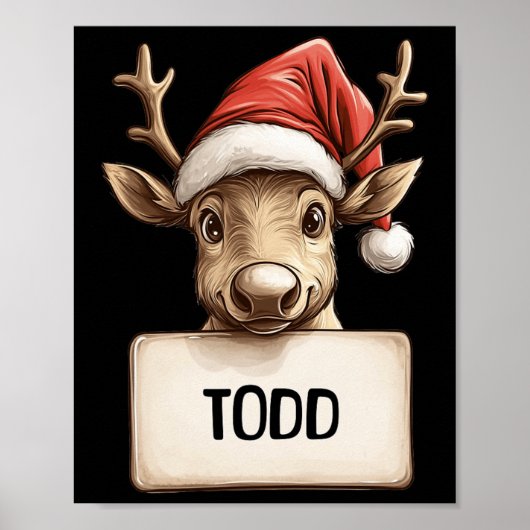 Reindeer Todd Poster (Vorne)