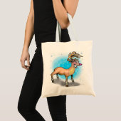 Reindeer Tote Bag Tragetasche (Vorderseite (Produkt))
