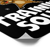 Reindeer Training Squad Deer Team Xmas Running New Poster (Ecke)