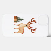 REINDEER UND CHRISTMAS-BAUM Case-Mate iPhone HÜLLE (Rückseite (Horizontal))