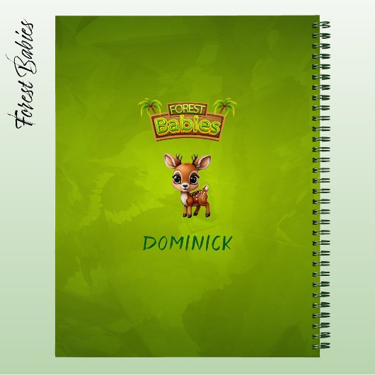 Reindeer Unique Fawn Animal Deer Graphic Doe 🦌 Notizblock