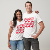 Reindeer Unique Funny Frory Weihnachten 2021 T-Shirt (Unisex)
