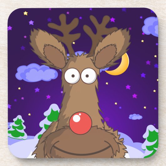 Reindeer Untersetzer (Vorderseite)