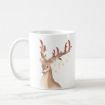 Reindeer Weihnachtslicht Kaffeetasse<br><div class="desc">Vorstellung unserer festlichen Rentier Weihnachtsfeier-Tasse! 🦌 ✨ Embrace-Urlaubsstimmung mit der skurrilen Rentier-Illustration geschmückt mit funkelnden Weihnachtslichtern. Diese Tasse ist aus hochwertiger Keramik gefertigt und bietet Mikrowelle und Geschirrspüler. Stilvoll und feierlich fröhlich - machen Sie Ihren Morgen mit unserer Weihnachtsfeier-Tasse Rentier fröhlich! 🎄 ☕</div>