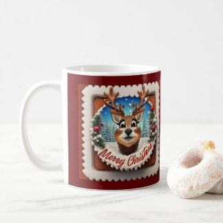 Reindeer Wonderland Coffee Tasse