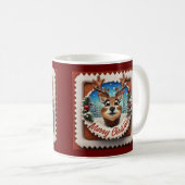 Reindeer Wonderland Coffee Tasse (VorderseiteRechts)