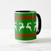 REINDEER XMAS, REINDEER PATTERNS TASSE (VorderseiteRechts)