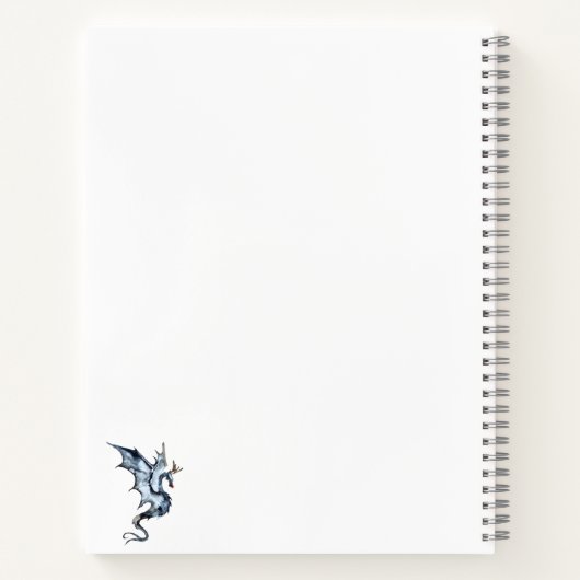 Reindragon Sketch Notizblock (Rückseite)