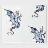 Reindragon Wrapping Paper Geschenkpapier (Flach)