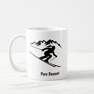 "Reine Abfahrt" Kaffeetasse