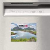 Reine auf den Lofoten Magnet (In Situ (Geschirrspüler))