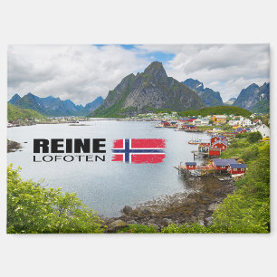 Reine auf den Lofoten Magnet