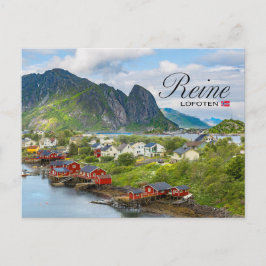 Reine auf den Lofoten Postkarte