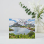 Reine auf den Lofoten Postkarte (Stehend Vorderseite)