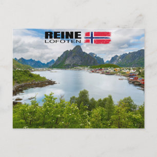 Reine auf den Lofoten Postkarte