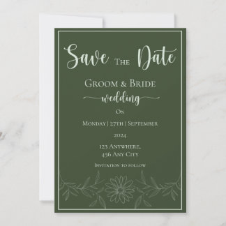 Reine Bliss: Die düstere Blume Hochzeit rettet das Save The Date