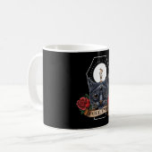 Reine böse Katze Kaffeetasse (Vorderseite Links)