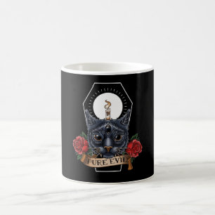 Reine böse Katze Kaffeetasse