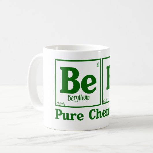 Reine Chemie 2 Kaffeetasse (Vorderseite Links)