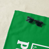 Reine Chemie 2 Strandtuch (Beispiel)