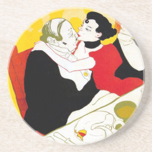 Reine De Joie, 1892 Getränkeuntersetzer