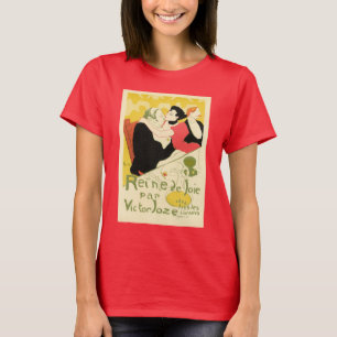 Reine de Joie (Königin der Lust) Toulouse Lautrec T-Shirt