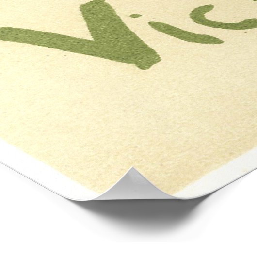 Reine de Joie Poster (Ecke)