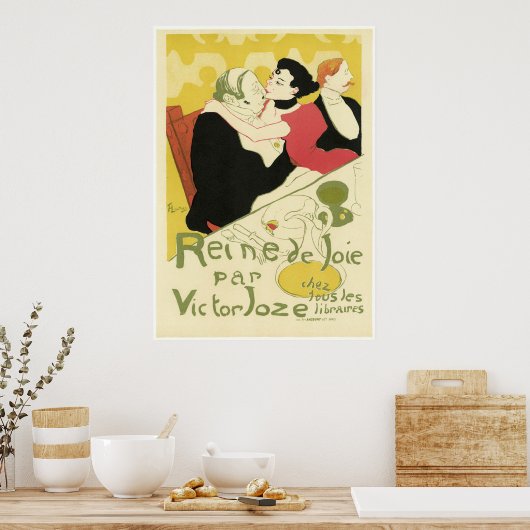 Reine de Joie Poster (Küche)