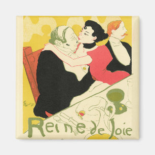 Reine de Joie Toulouse Lautrec Magnet