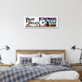 Reine Drogen - Apotheke 2 Leinwanddruck (Insitu (Schlafzimmer))
