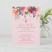 Reine Elegance Girls Einladung (Stehend Vorderseite)