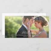 Reine Elegance Wedding Danke - White (Vorne/Hinten)