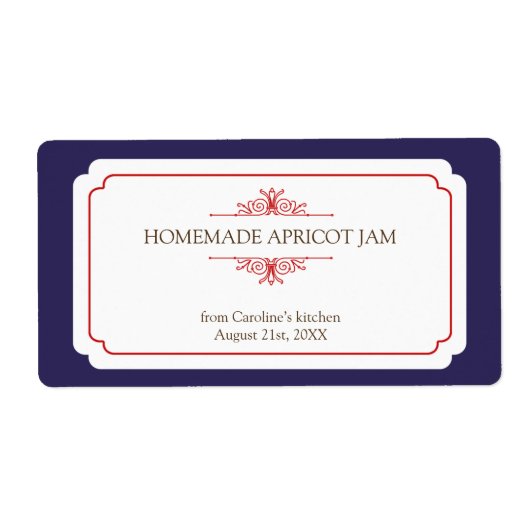 Reine elegante Massive Seeküche-Aufkleber (Vorne)