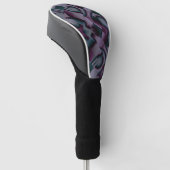 Reine Farbe Golf Treiberabdeckung Headcover (angewinkelt)